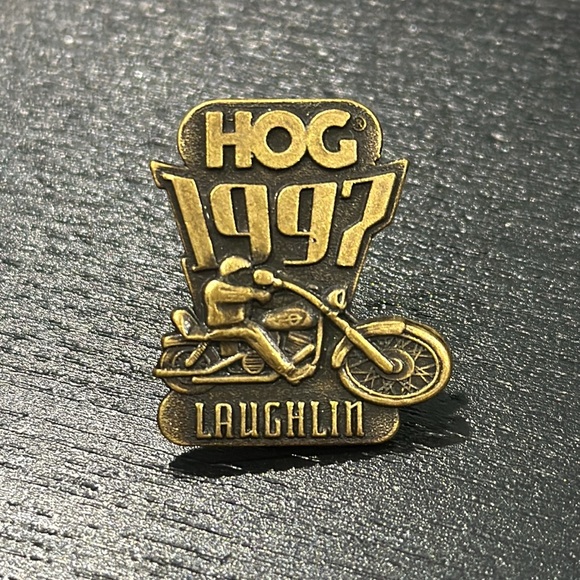 Harley-Davidson Other - Harley-Davidson Vintage HOG Laughlin Run Pin - 1997